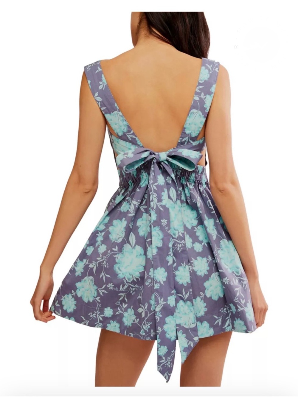 NEW Free People
Meet Me In Maui Printed Mini Dress Sz L - Picture 2 of 11